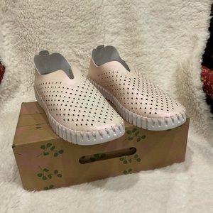 Ilse Jacobson Metallic Rose Shoes